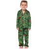 How the Grinch Stole Christmas Tossed Print Collar Sleep Family Pajama Set - 2 of 4