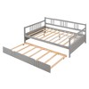 Whisen Modern Design Twin Size Daybed Wood Bed with Two Drawers - 3 of 4