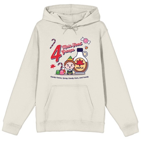 Elf Four Main Food Groups Men's Tofu Sweatshirt-xl : Target