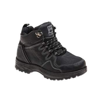 Avalanche Girls Boys Unisex Lace Up Combat Hiker Boots: Kids' Ankle Boots, Low-Heel Short Booties, Urban Outdoor Shoes ( Little Kids/Big Kids )