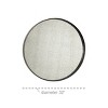 32" x 32" Large Round Metal Wall Mirror with Metallic Textured Trim Gold - Olivia & May - image 3 of 4