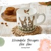 Royal Worcester Wrendale Designs 11 oz Mug, for Tea, Coffee and Hot Cocoa, Made from Fine Bone China, Cute Animal Motifs - 2 of 4