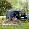 NAYSAYE 4 Person Pop Up Camping Tent Quick Setup Pressure Travel Tent with Windows Doors for Outdoor Adventures, Blue, 94.5"*94.5"*78.3" - 2 of 4