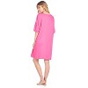 Casual Nights Women's Short Sleeve Printed Scoop Neck Sleep Tee - 3 of 4