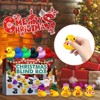 Paaaawaters Christmas Rubber Duck Arrival Calendar Christmas Rubber Duck Toy Blind Box 24-compartment creative toy - 2 of 4
