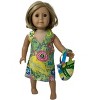 Doll Clothes Superstore Handmade Sundress with Matching Purse for 18" Girl Dolls - 3 of 4