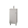 16" Bathroom Vanity with Integrated Sink ââ‚?Compact Freestanding Cabinet with Storage, Ideal for Small Bathrooms, No Faucet Included - 2 of 4
