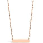SHINE by Sterling Forever Sterling Silver Mini Bar Pendant Necklace