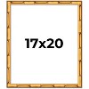 PosterPalooza | 17x20 Bamboo Picture Frame, UV Acrylic, 4 Finishes - Brown, Black, Gold, and Natural - 2 of 4