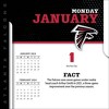 Nfl Atlanta Falcons 5.375 X 5.375 X 1.5 2024 Box Calendar : Target