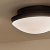 Bretta - 3 Light Flush Mount In Traditional Style-7.5 Inches Tall and 17.75 Inches Wide-Black Finish - 2 of 4