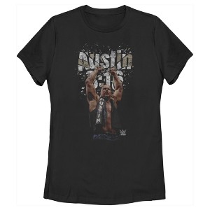 Women's WWE Stone Cold Steve Austin 3:16 Shattered Glass T-Shirt - 1 of 4