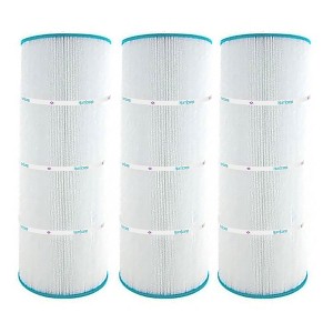 Hurricane 3 Pack HF9402-01 Advanced Pool Filter Cartridge Replacement for Unicel C-9402, PWW100-4, Filbur FC-2695, Waterway Clearwater 100 - 1 of 4