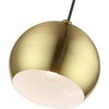 Livex Lighting Stockton 1 - Light Pendant in  Antique Brass/Polished Brass - 2 of 4