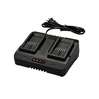 Worx WA3770 Power Share 20V & 18V Li-Ion Dual Port Battery Quick Charger