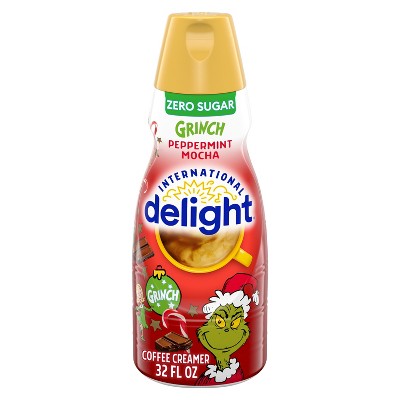 International Delight Grinch Peppermint Mocha Coffee Creamer, 32