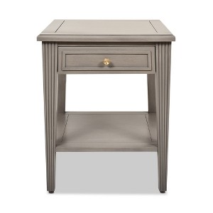 JTH LUXE Dauphin Storage Shelf Side Table - 1 of 4