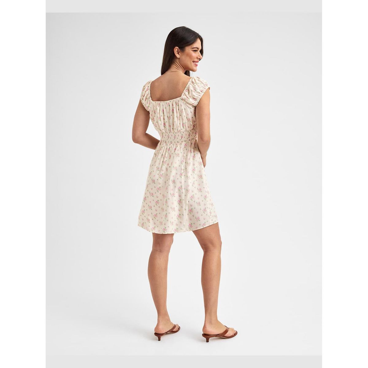 The Children's Place Womens Mommy And Me Sleeveless Floral Ruffle Dress - thumbnail 3