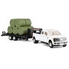 ERTL 1/32 Ford F-350 Dually Pickup Truck with Trailer and Bales 46631 - 2 of 4