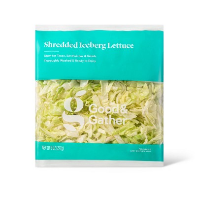 Shredded Iceberg Lettuce - 8oz - Good & Gather™