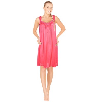 JEFFRICO Womens Sleeveless Nightgowns Sleepwear Soft Pajama Dress Nightshirts