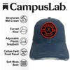 University Of Virginia Vintage Trucker Hat Vintage Cotton Till Trucker Cap With Campus Lab Branding Deep Navy OS - 2 of 4