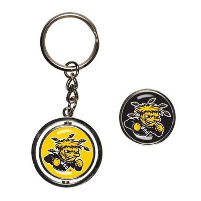 NCAA Wichita State Shockers Spinner Key Ring