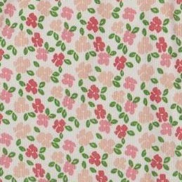 small flowers on white background