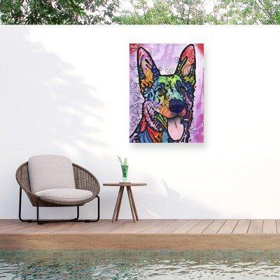 "Shepherd Love" Outdoor Canvas
