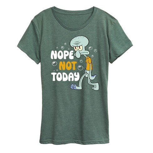 Nickelodeon Women's Spongebob Squarepants Squidward October Muscle Tank Shirt