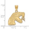 Black Bow Jewelry 14k Yellow Gold Florida A&M Rattlers NCAA Medium Pendant - 2 of 3