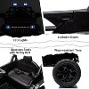 12V Kids Ride On Truck, Battery Powered Ride On Car Toy for Toddles, Electric Vehicle with 2.4G Remote Control, LED Lights, Music - 4 of 4