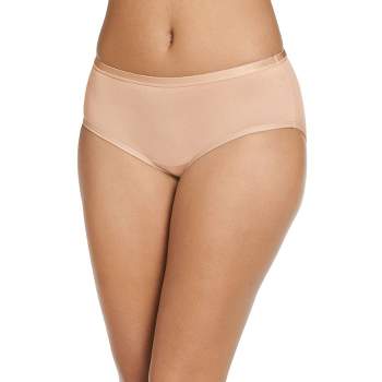 Jockey Women's Underwear Cotton Stretch Lace Bikini, Dusty Sand, XS at   Women's Clothing store