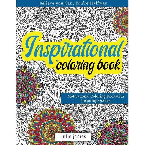 Download Inspirational Coloring Book For Adults Paperback Target