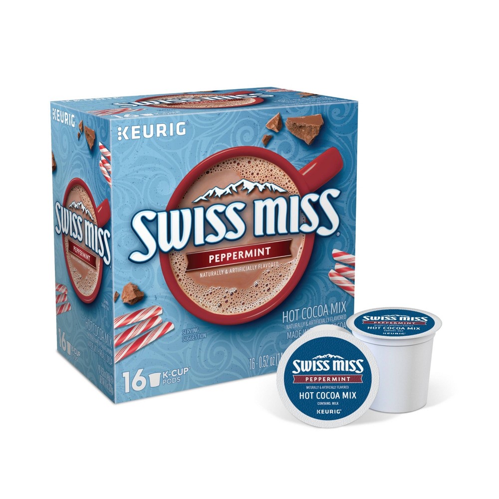 UPC 611247358382 product image for Swiss Miss Peppermint Hot Cocoa - K-Cup Pods - 16ct | upcitemdb.com