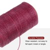 Unique Bargains Wear-Resistant Polyester Embroidery Waxed Thread with Needles - 4 of 4