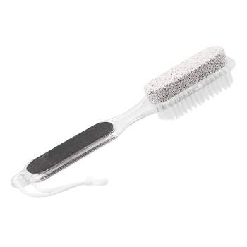 Hand and Foot Brush with pumice stone to Remove Dead Skin & Callus Stone Foot  Scrubber Pedicure Brush For Dead Skin
