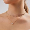 HTUTWOO Gold Pearl Necklaces for Women, 14K Gold Plated Dainty Layered Pearl,Cute Pearl Choker Gold Necklace Gifts for Women Gold Trendy Jewelry Gifts - 4 of 4