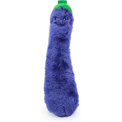 ZippyClaws Kickerz - Catnip Toys for Cats & Kittens, Perfect for Wrestling, Batting, and Bunny Kicking - Eggplant