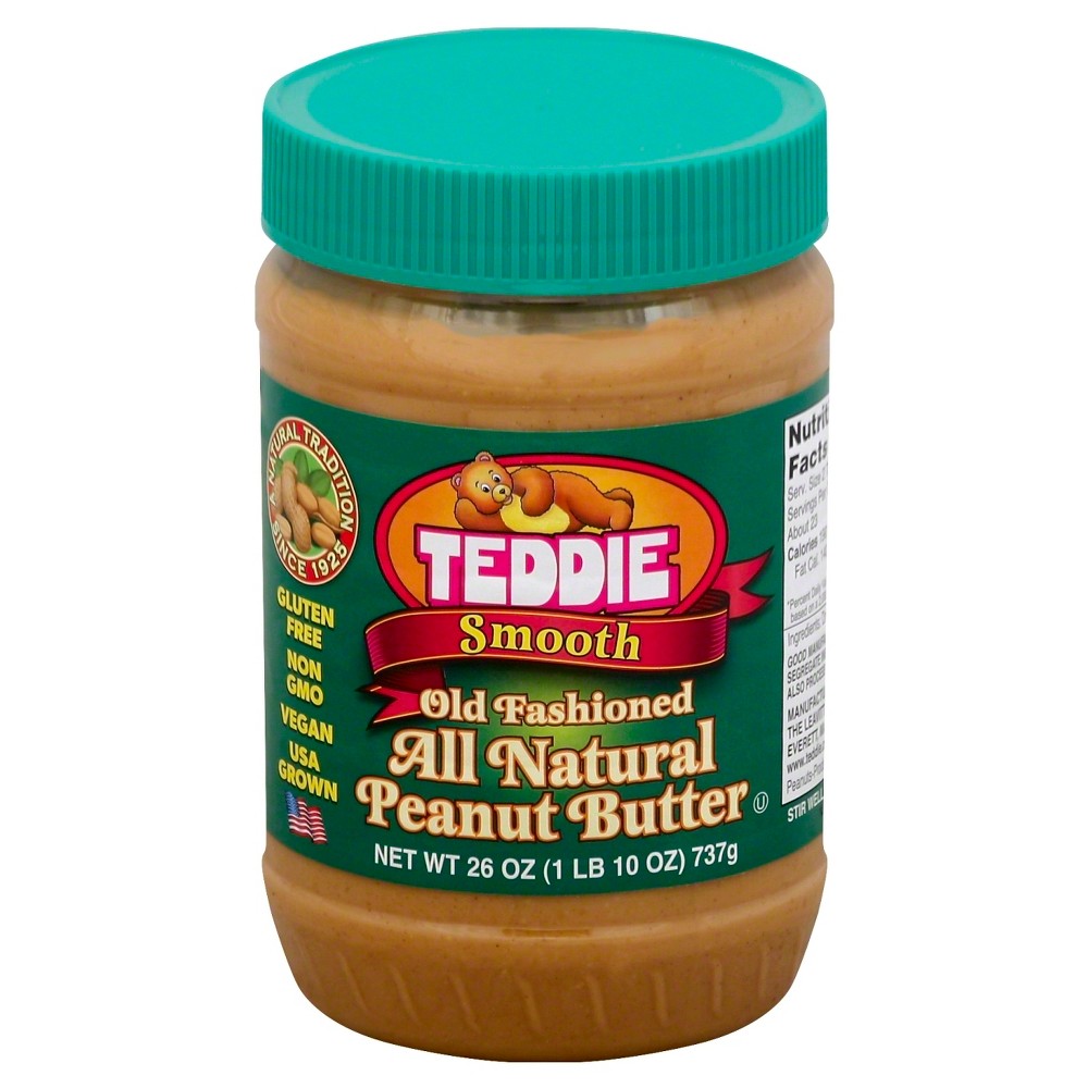 UPC 071018100747 product image for Teddie All Natural Smooth Peanut Butter - 26oz | upcitemdb.com