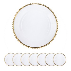 Gulches Decorative Bowls - Versatile 13" Charger Plates for Stylish Dining - 1 of 4
