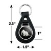 Sesame Street I Believe Black Leather Keychain - 2 of 4