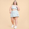 Blogilates Women's Criss Cross Slit High-Rise Skort - 3 of 4