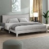 Galano King Payne Luxe Bed with Headboard – Dusty Grey Oak - 4 of 4