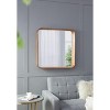 Sapphtopaz Farmhouse Bathroom Mirror, Vanity Mirror with Wood Frame,Decorative Wall Mirrors for Bathroom, Over Sink, Bedroom - 4 of 4