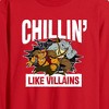 Men's - Teenage Mutant Ninja Turtles - Chillin Like Villains Long Sleeve Graphic T-Shirt - 2 of 3