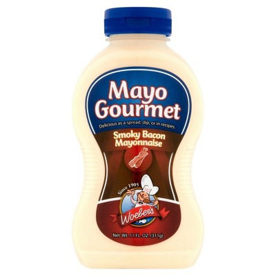 Woeber Smoky Bacon Mayonnaise - 6 pack, 11 oz