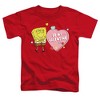 Toddler Boys' SpongeBob Be My Valentine Toddler Tee - 2 of 4