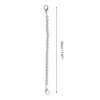 Unique Bargains Faux Pearl Handbag Strap Silver Tone 1 Pc - 2 of 4