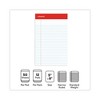 Universal Perforated Ruled Writing Pads, Narrow Rule, Red Headband, 50 White 5 x 8 Sheets, Dozen - 4 of 4